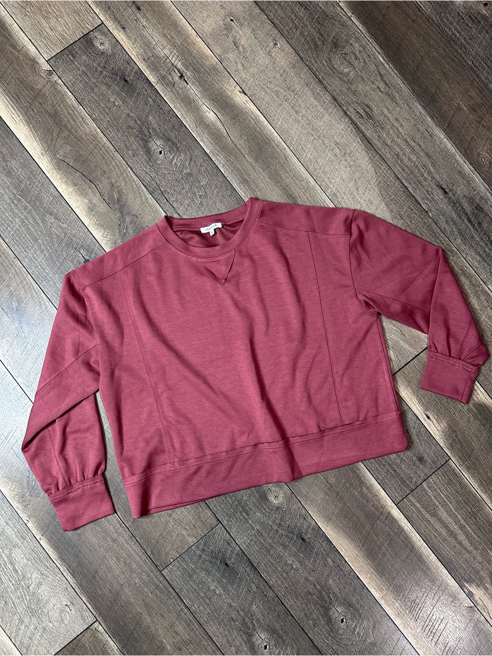 White Birch Berry Buttery Soft Crewneck Pullover